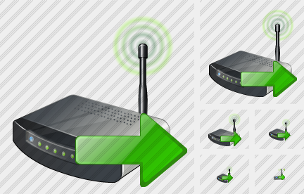 Wi Fi Spot Export Icon Wi Fi Spot Export Icon