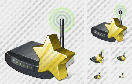Wi Fi Spot Favorite Icon Wi Fi Spot Favorite Icon