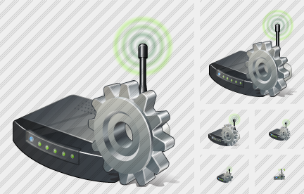 Wi Fi Spot Settings Icon Wi Fi Spot Settings Icon