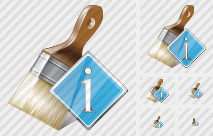 Icono Wide Brush Info