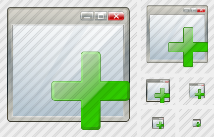 Icono Window Add