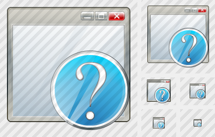 Window Question Icon