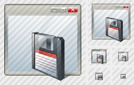 Window Save Symbol