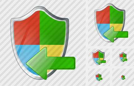 Icona Sicurezza di Windows Importa Icona Sicurezza di Windows Importa