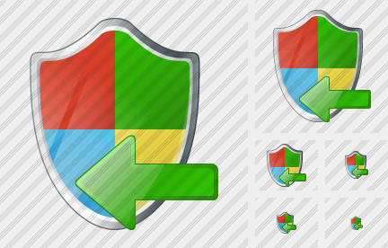 Icona Sicurezza di Windows Importa