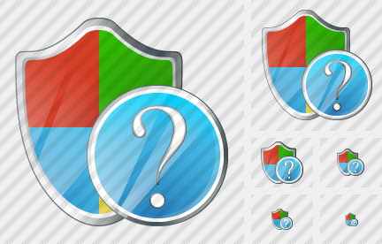 Icona Sicurezza di Windows Domanda Icona Sicurezza di Windows Domanda