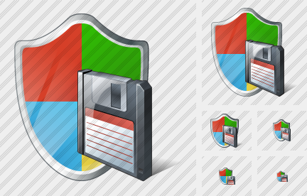Windows Security Save Symbol