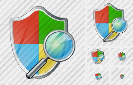 Icona Sicurezza di Windows Cerca Icona Sicurezza di Windows Cerca