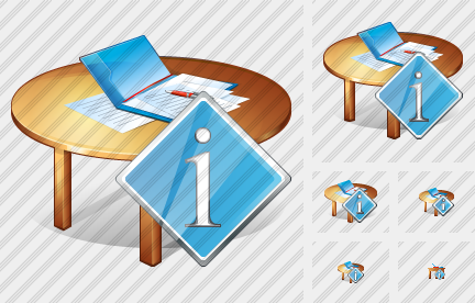 Icono Work Table Info Icono Work Table Info