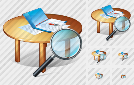 Icono Work Table Search 2 Icono Work Table Search 2