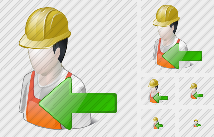 Worker Import Icon Worker Import Icon