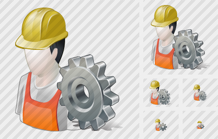 Worker Settings Icon Worker Settings Icon