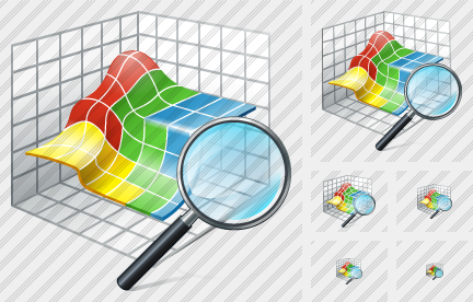 3D Graph Search 2 Icon