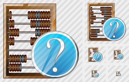 Abacus Question Symbol Abacus Question Symbol