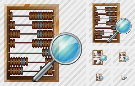 Abacus Search Symbol Abacus Search Symbol