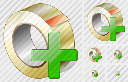 Adhesive Tape Add Icon