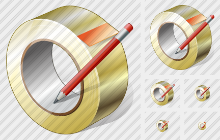 Adhesive Tape Edit Symbol