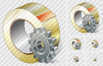 Icône Adhesive Tape Settings