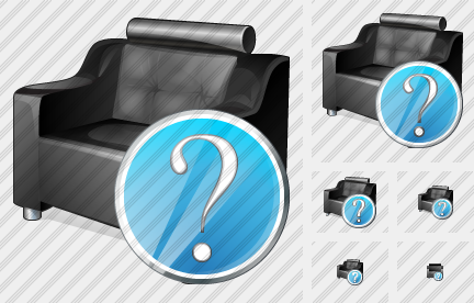 Icône Armchair Question Icône Armchair Question