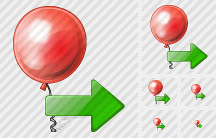 Icona Palloncino Esporta