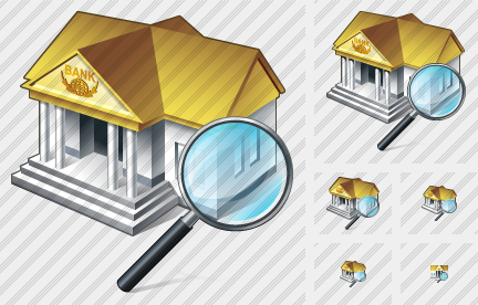 Bank Search 2 Icon