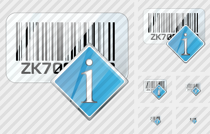 Icono Bar Code Info