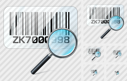 Icono Bar Code Search 2