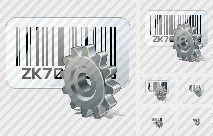 Icône Bar Code Settings