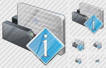 Card Reading Device Info Symbol