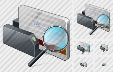 Icône Card Reading Device Search 2