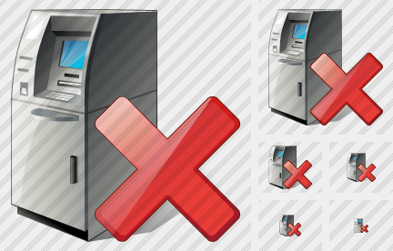 Cash Dispense Delete Icon