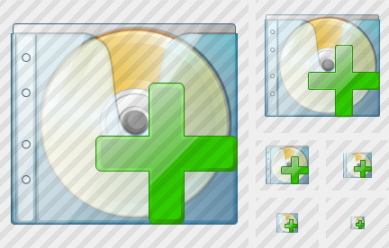 CD Box Add Icon