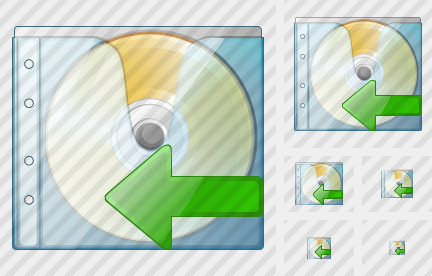 CD Box Import Symbol