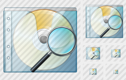 Icono CD Box Search 2