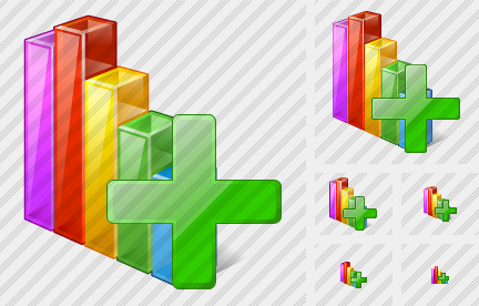 Icône Chart Add