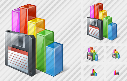 Icona Diagramma Salva