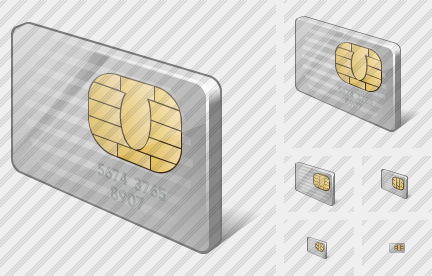 Chip Card Icon