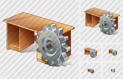 Иконка Компьютерный стол Настроить