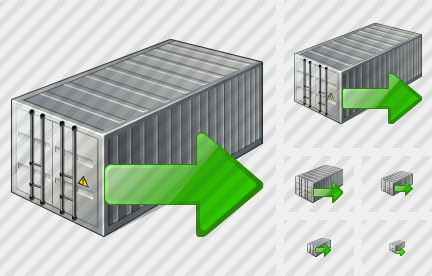 Icono Container Export