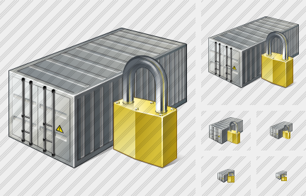 Container Locked Icon