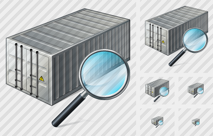 Icône Container Search 2