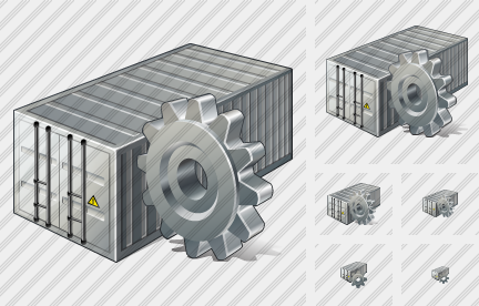 Icône Container Settings