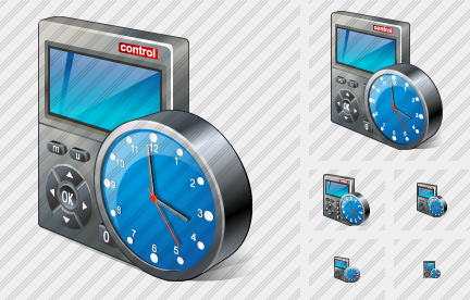 Controller Box Clock Icon