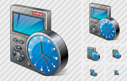 Icona Dispositivo di Controllo Orologio