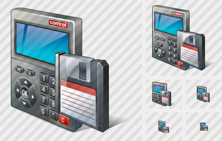 Icona Dispositivo di Controllo Salva