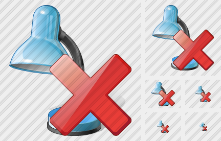 Icona Lampada da Tavolo Elimina