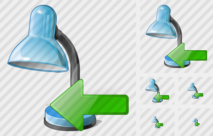 Desk Lamp Import Icon