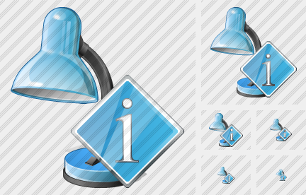 Desk Lamp Info Icon