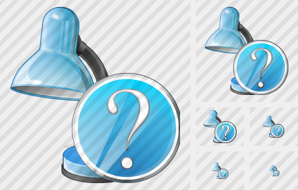 Desk Lamp Question Icon