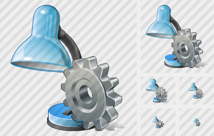 Icône Desk Lamp Settings